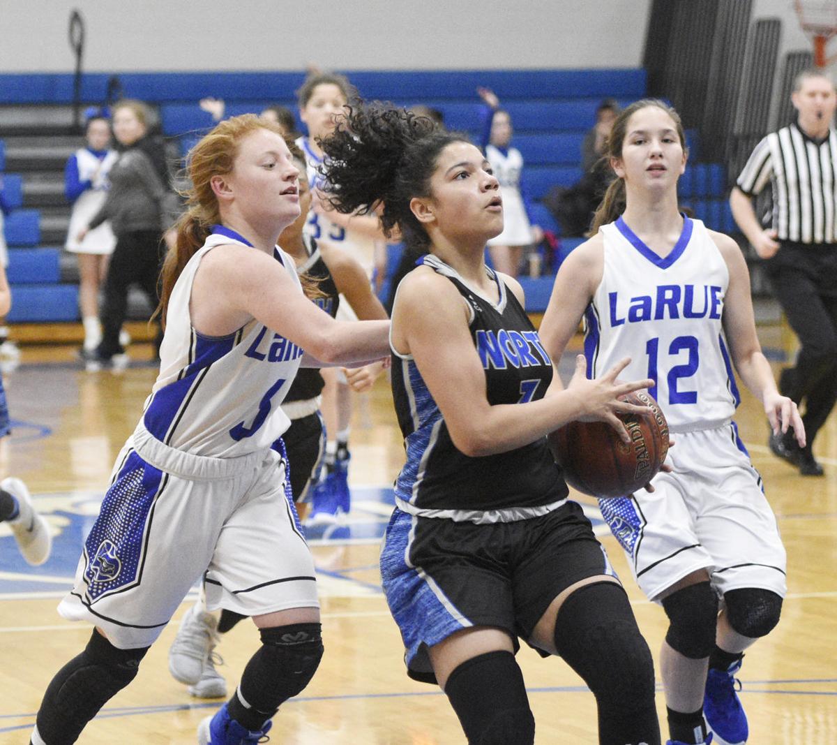 Prep Girls Basketball Lady Trojans Knock Off Larue Sports Thenewsenterprise Com