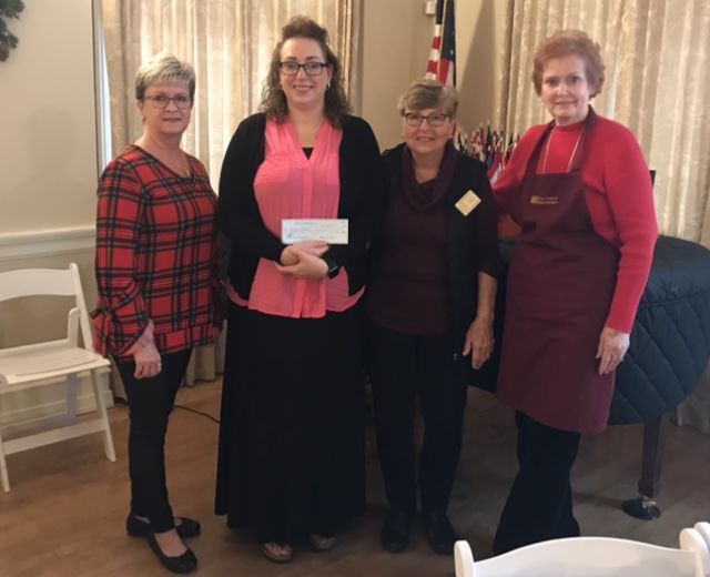 Zonta Christmas Tea support missions