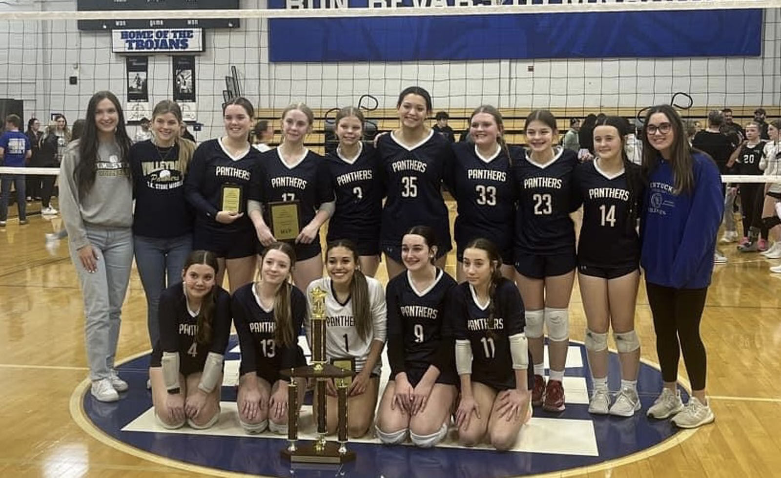 Third time s a charm for T.K. Stone volleyball High School Sports thenewsenterprise