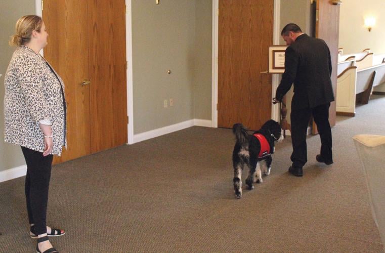 Funeral home utilizes therapy dog | Local News | thenewsenterprise.com