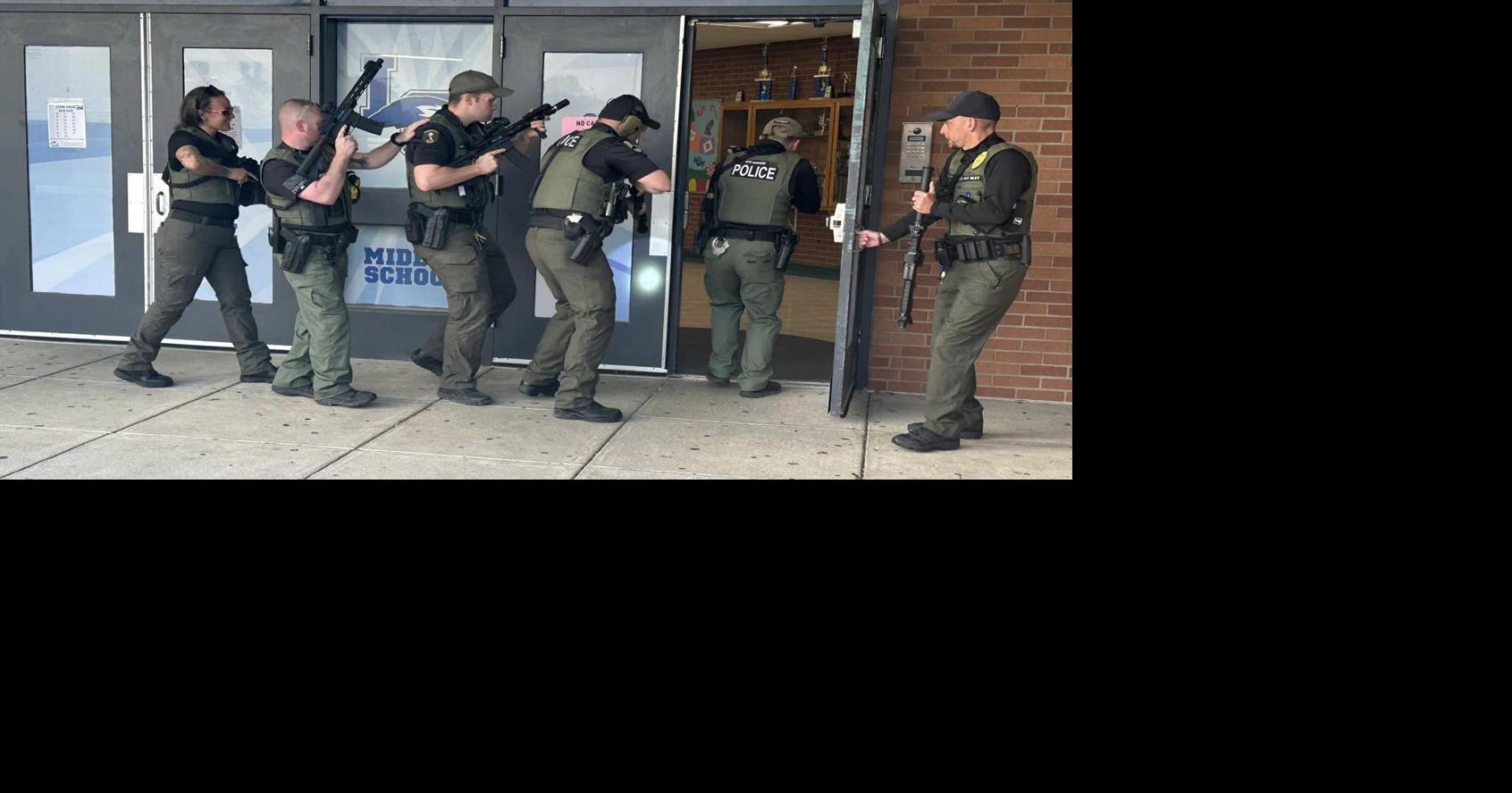 Hodgenville police host active shooter training Local News