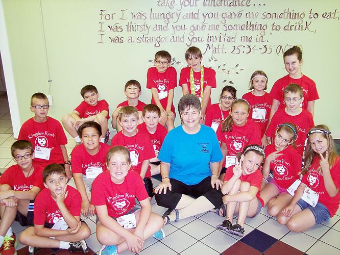 St. James VBS students volunteer at Warm Blessings Neighbors
