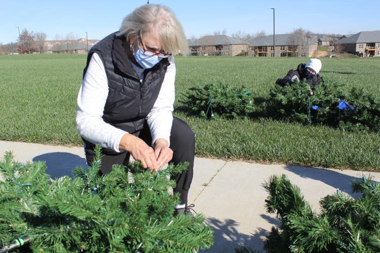 Severns Valley puts up 42foot artificial tree Local News