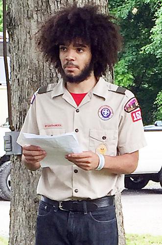 Boy Scout Troop 152 preforms flag retirement ceremony | Neighbors ...