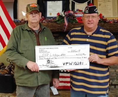 VFW supports Shop With a Cop