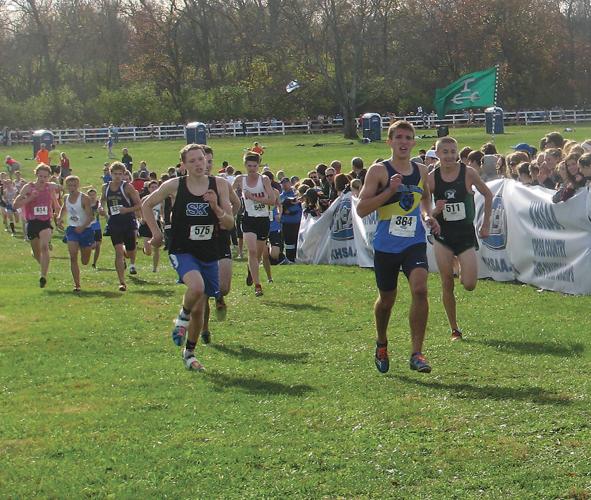 BOYS' PREP CROSS COUNTRY Meade places third in 3A (11/08) Sports