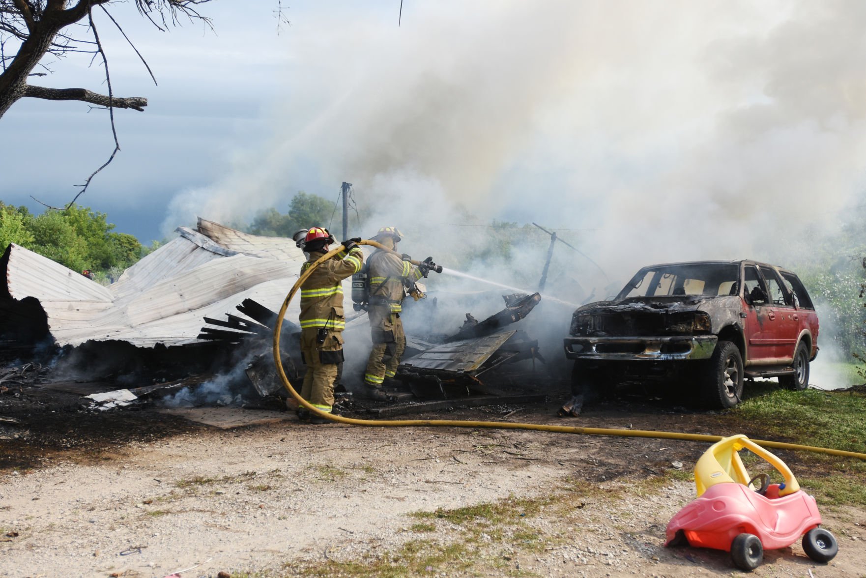 Fire Destroys Mobile Home | Local News | Thenewsenterprise.com