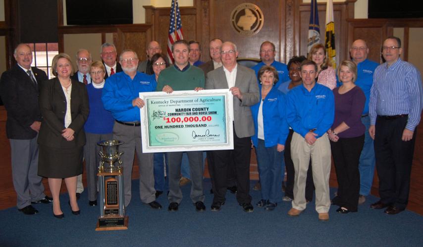 Ag commissioner delivers fair check Local News