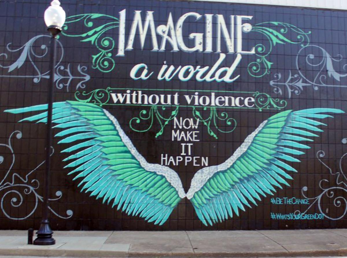 Mural brings awareness to violence prevention | Local News ...