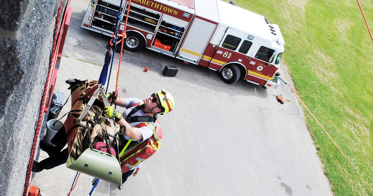 Profiency Rope Practicing proficiency with ropes | Local News | thenewsenterprise.com