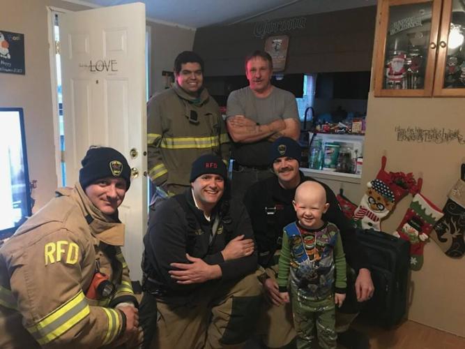 Radcliff firefighters befriend child fighting leukemia Local News