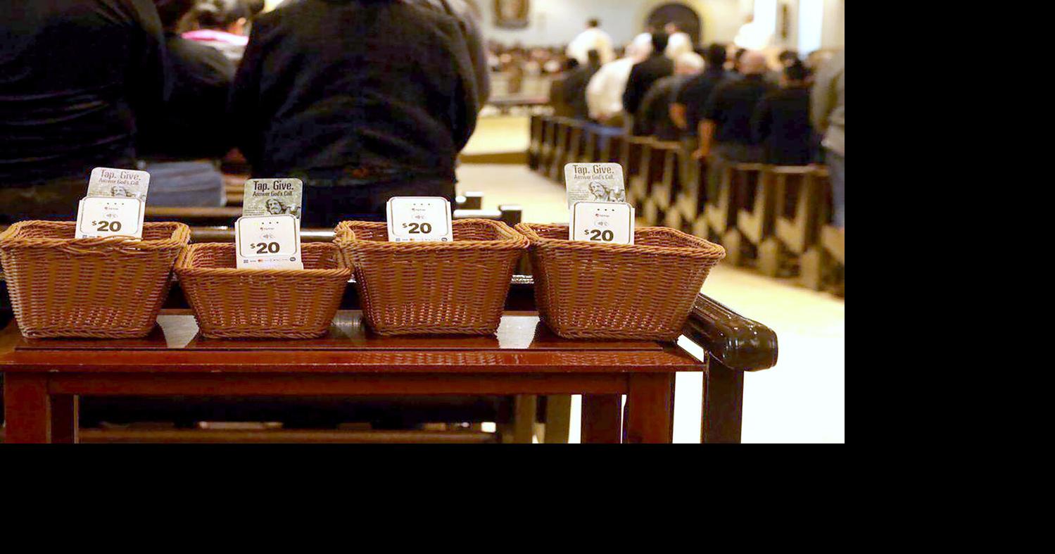 Collection baskets going high-tech | Worship | thenewsenterprise.com