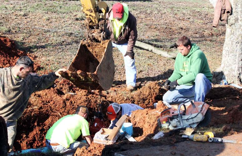 Crews begin work on Vine Grove water system overhaul Local News