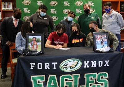 Knox football, track athlete signs with Hastings College