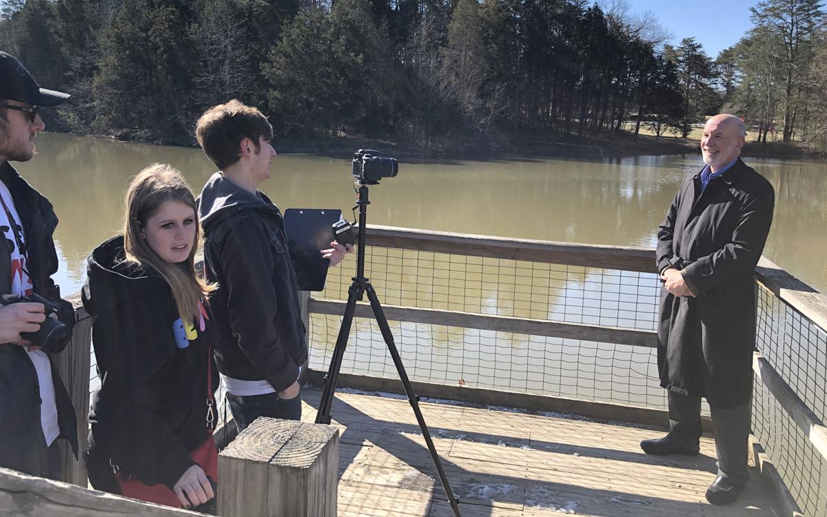 Students create news segment for PBS