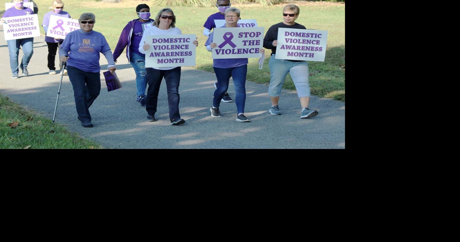 Walk brings awareness to domestic violence | Local News ...