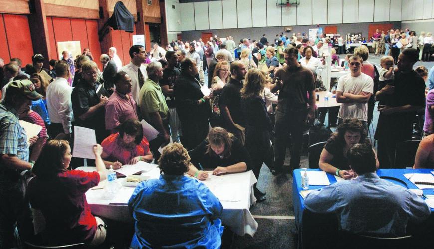 Job seekers swarm Pritchard News