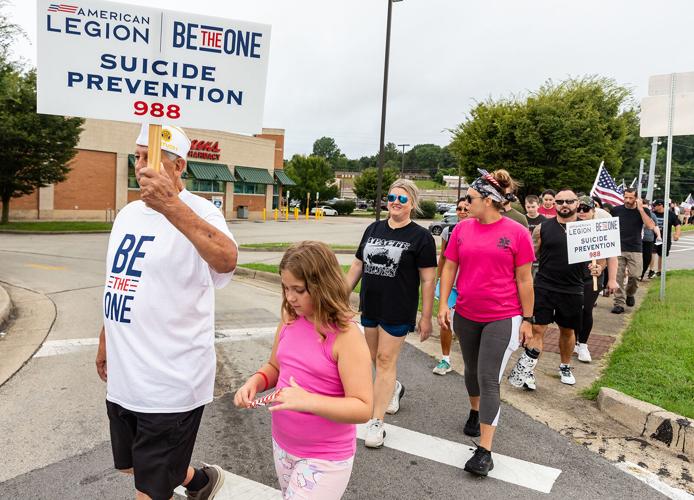 Be the One Walk raises awareness for veteran mental health | Local News ...