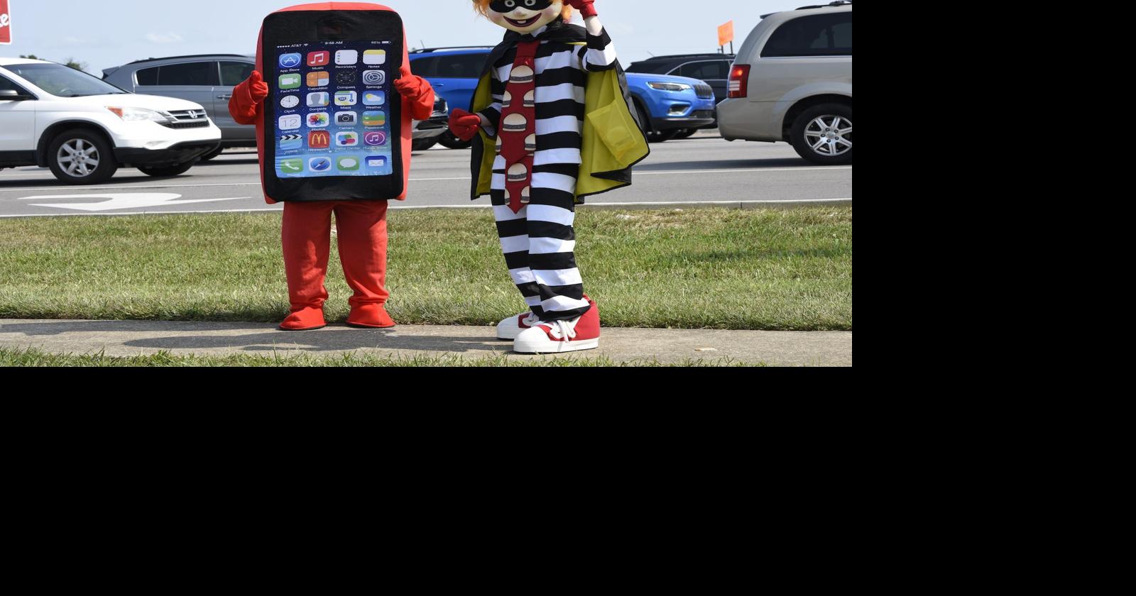 Hamburglar appears on Dixie Local News thenewsenterprise com