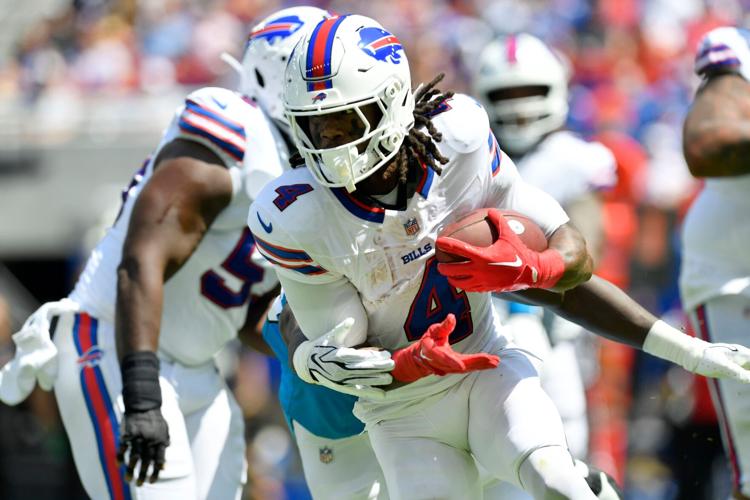 Reigning NFL rushing champion James Cook is underpaid but he's focused ...