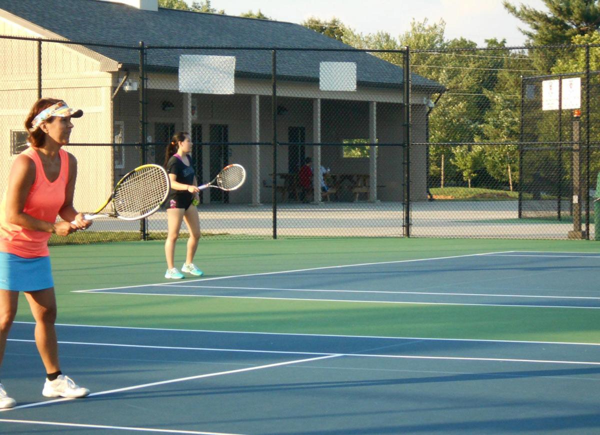 Christensen leads the court Wednesday's Woman