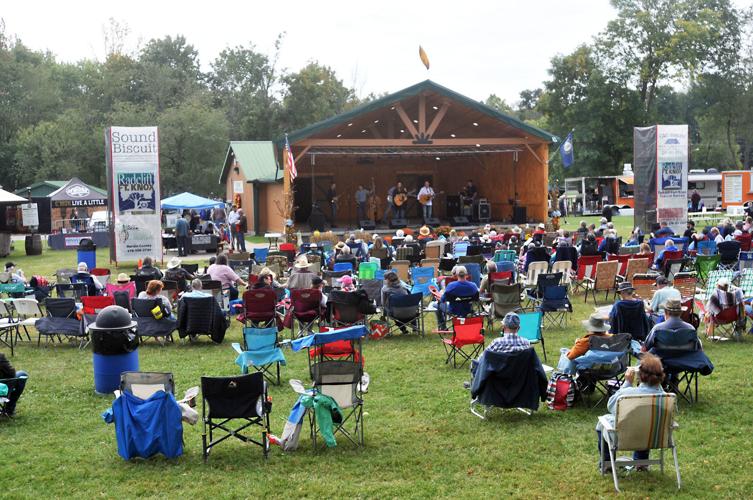 Sounds of bluegrass fill Vine Grove's Optimist Park during annual
