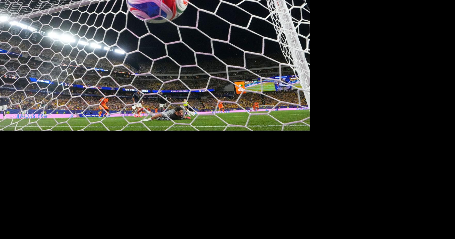One Extraordinary Photo: Unique look at Ivory Coast goal