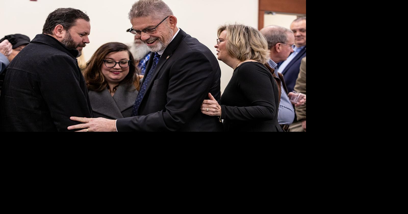 Political newcomer sworn in as top county official | Local News ...