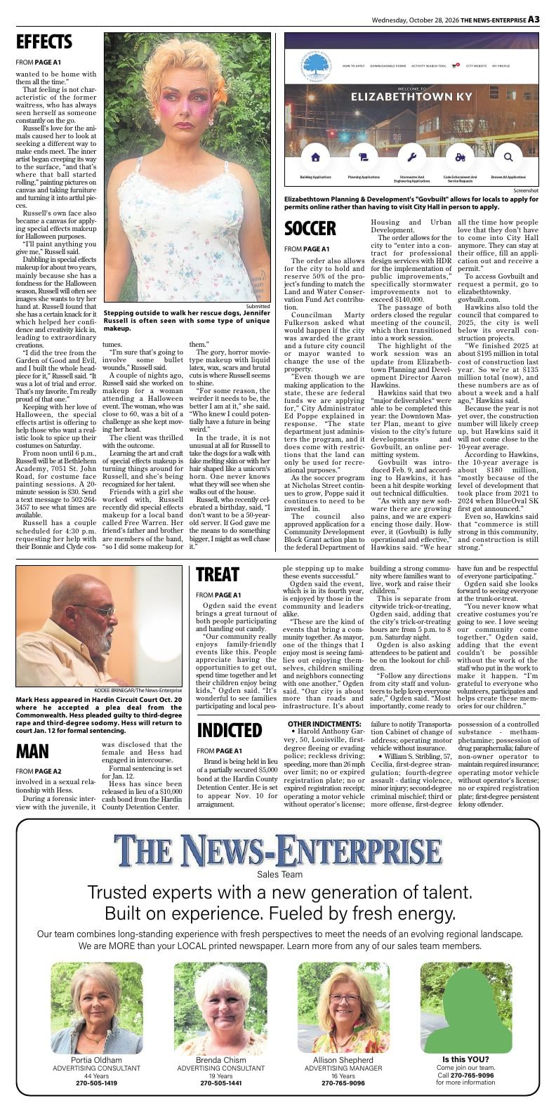 Button Being Clicked Page A03 | e-Edition | thenewsenterprise.com