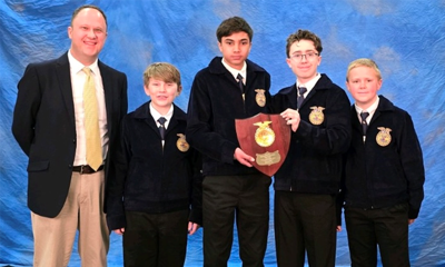Page Middle FFA state champs