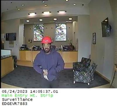 May 24 2023 Brentwood Bank Robbery Suspect