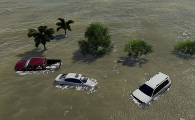 Florida,Flood,After,Hurricane,Ian,September,2022,,For,News,Illustration