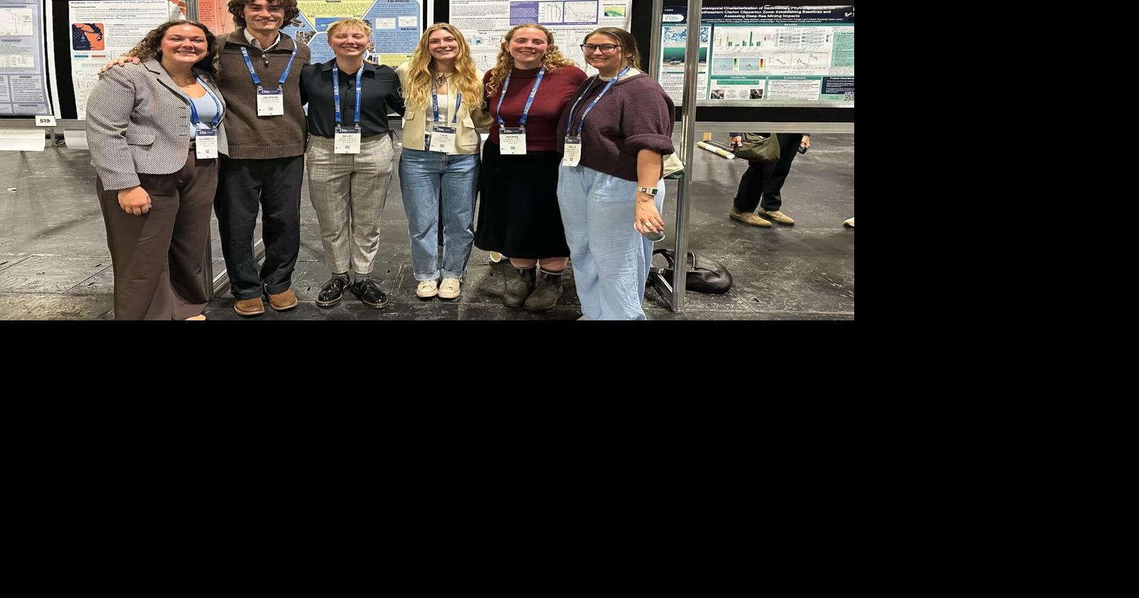 Eckerd students present research at scientific conferences around the world