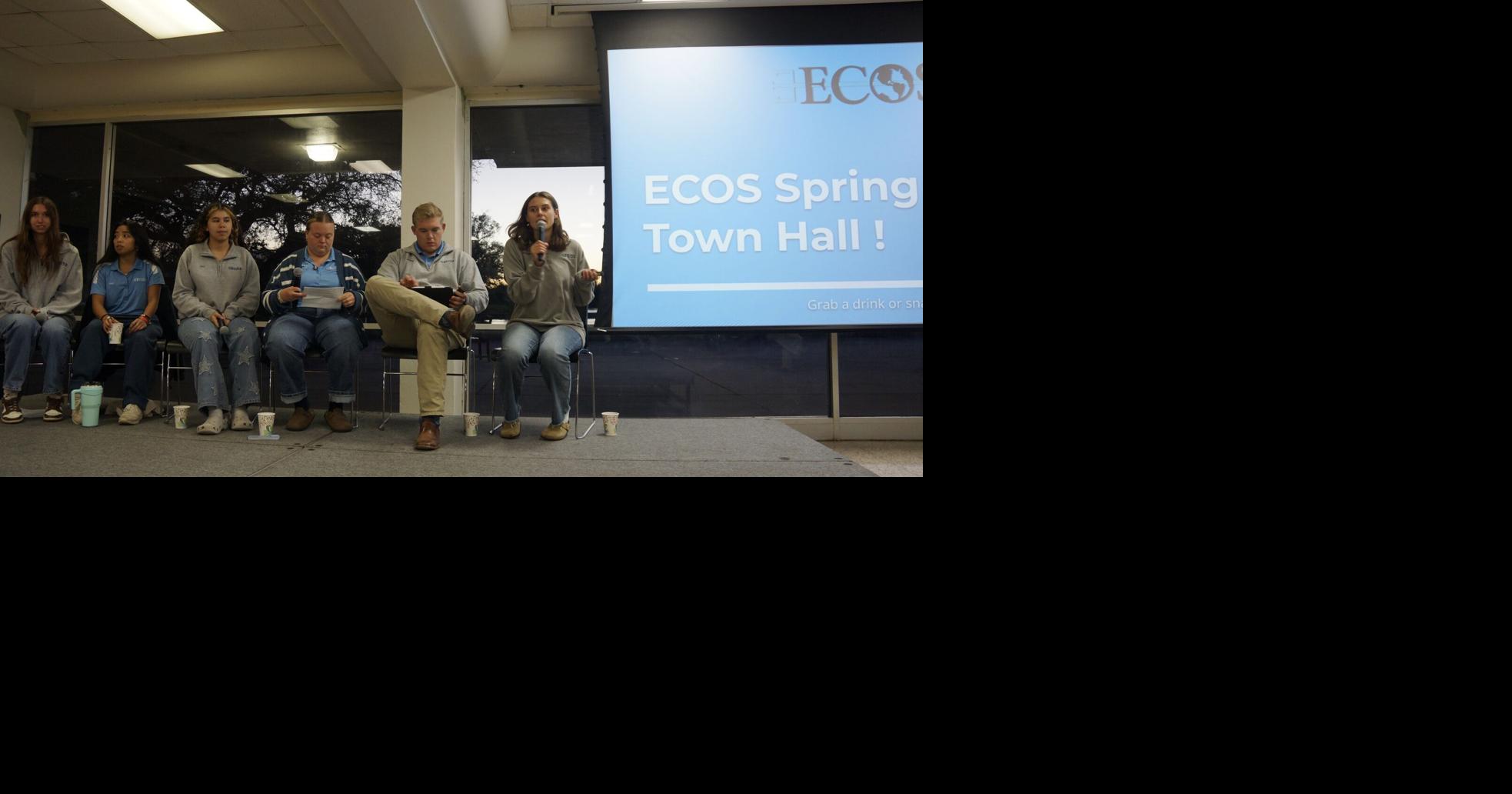ECOS updates students at spring town hall meeting | News ...