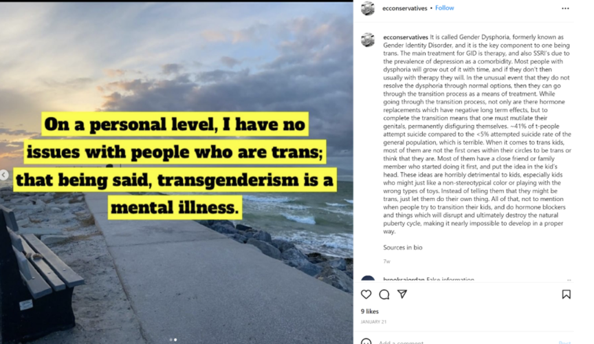Transgender post