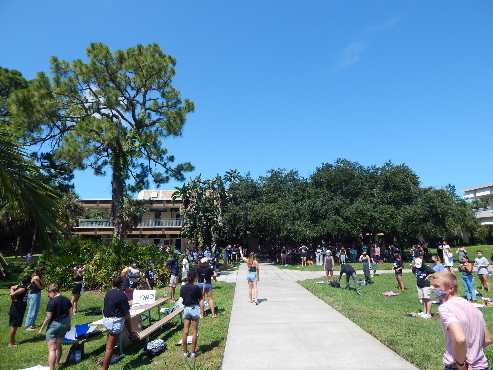 "Black students matter": Students, faculty, staff peacefully protest | News - Vimarsana News