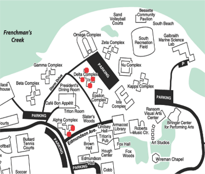 eckerd college campus map Eckerd College Campus Map Campus Map eckerd college campus map