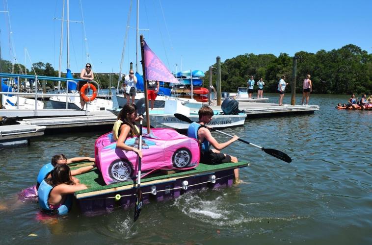 Eckerd Waterfront hosts “Kon Tiki” raft race | Multimedia ...