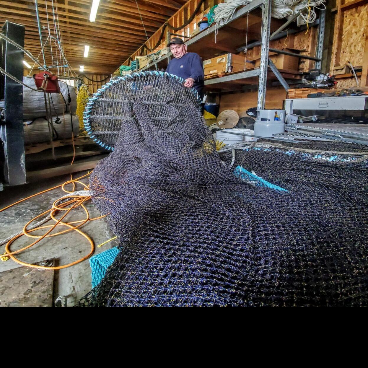 Making fishing nets is collaboration of craft and science