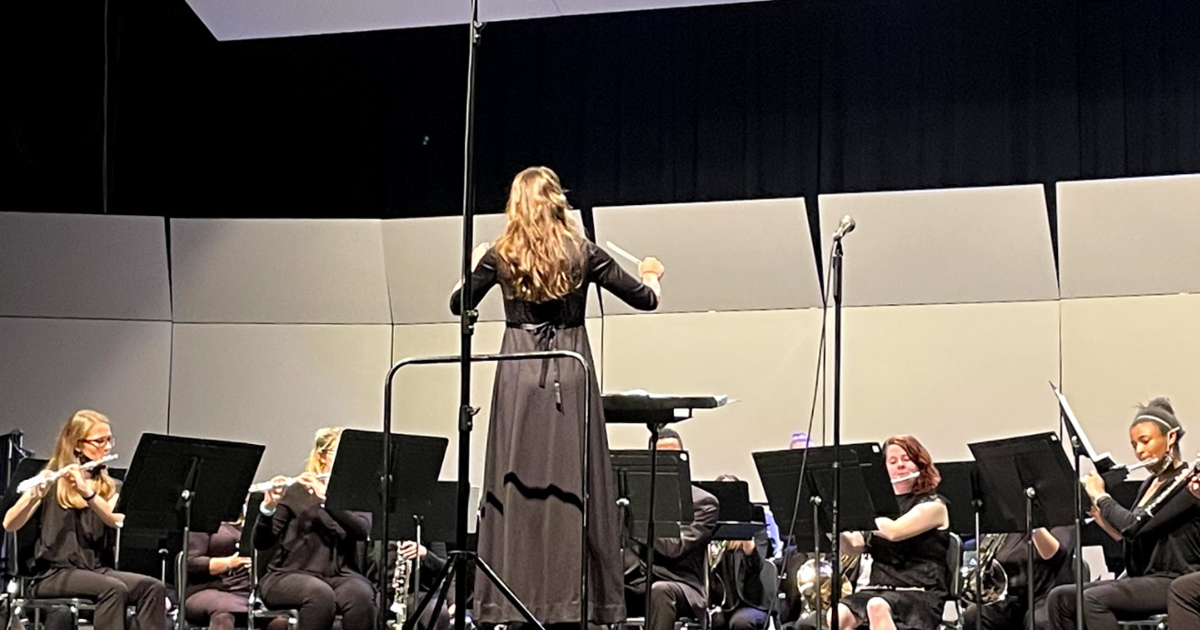 David Kehler Wind Ensemble Homecoming Concert: Students perform music by Holst ...