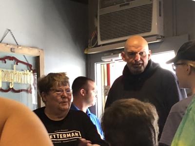 John Fetterman visits Indiana County, speaks to students and community