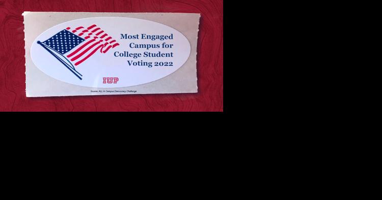IUP selected for list of engaged college campuses for student voting - Vimarsana News