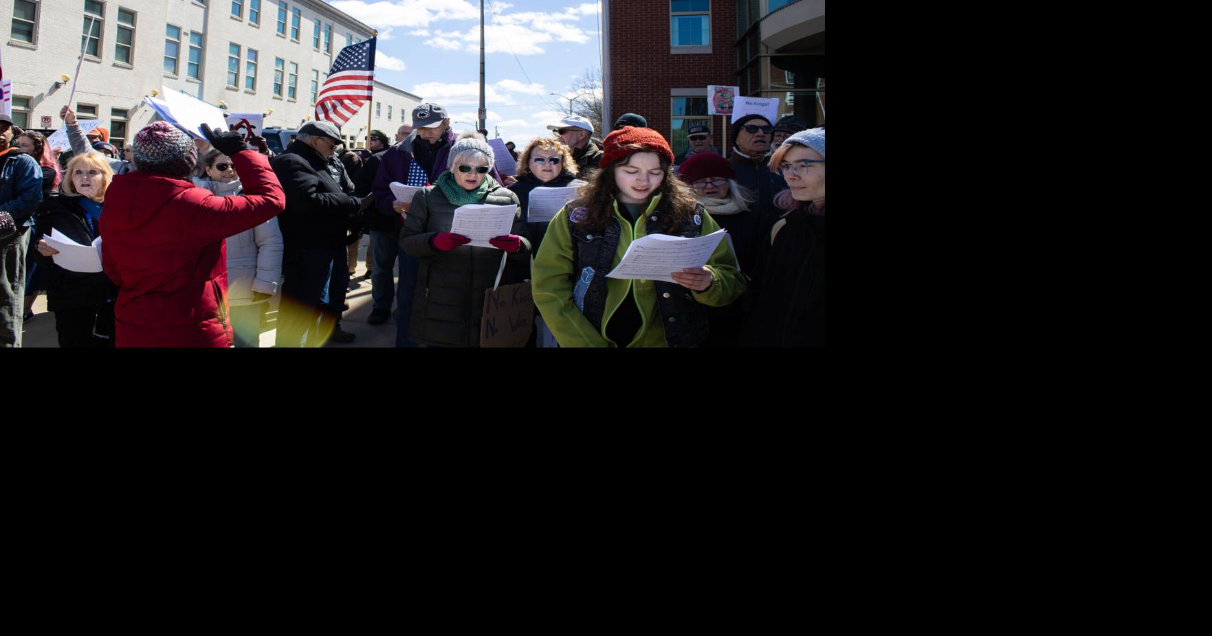 Indiana community joins nationwide “No Kings” protests