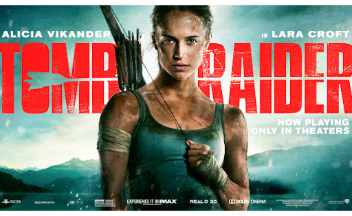 Alicia Vikander in Tomb Raider Movie