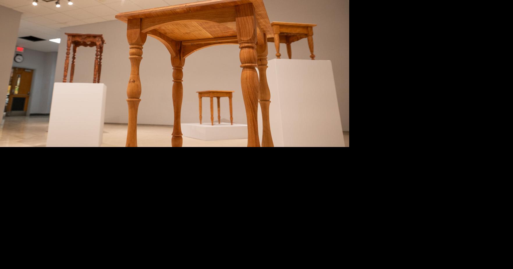 IUP students showcase woodworking skills with '10 @ 15 x 15: Variation on a Theme"