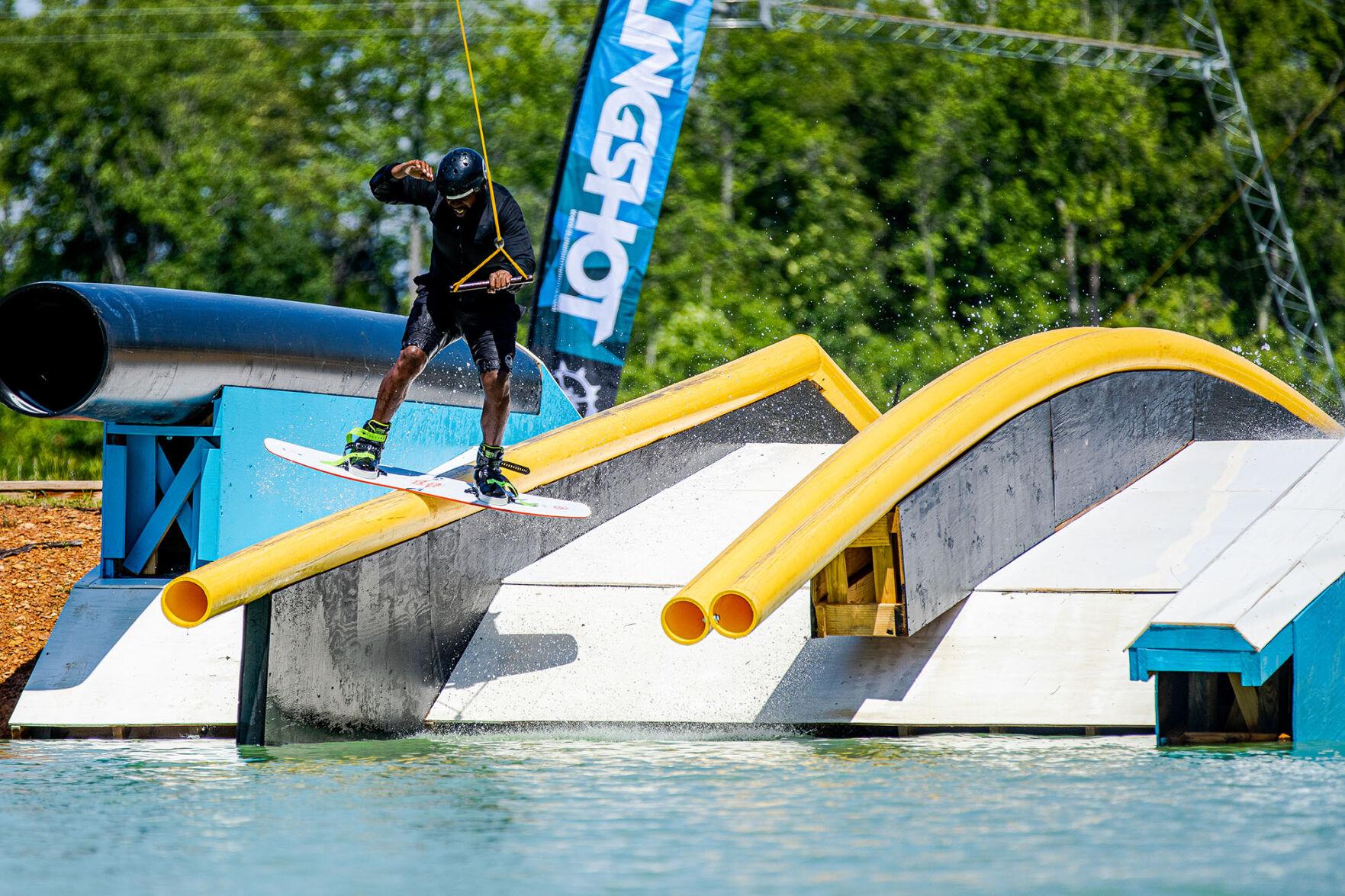 wake park inflatable