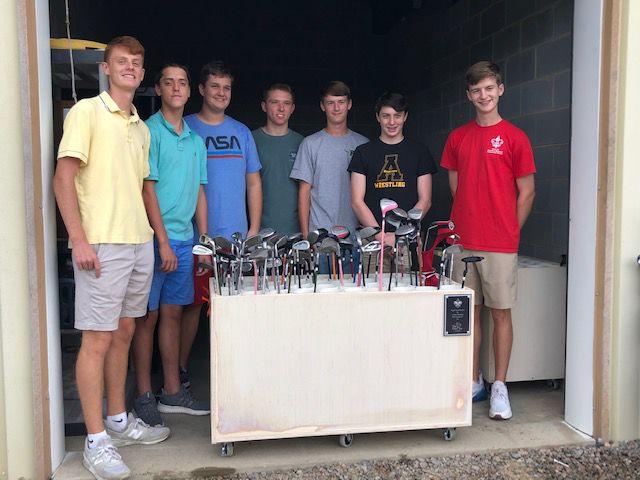 Basinger Assists The First Tee With Eagle Scout Project Sports Thepilot Com