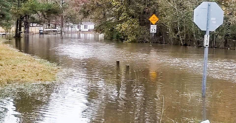 Moore County Roads Flooded by Rain News