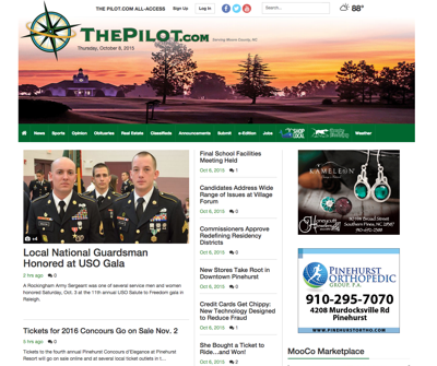 From the Editor: The Pilot Rolls Out Redesigned Site | News | thepilot.com