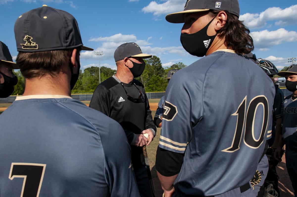 Union Pines hosts Pinecrest in baseball scrimmage